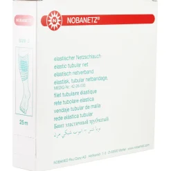 Nobanetz elastischer Netzschlauchverband Weiß 25 m Netzverband Schlauchverband
