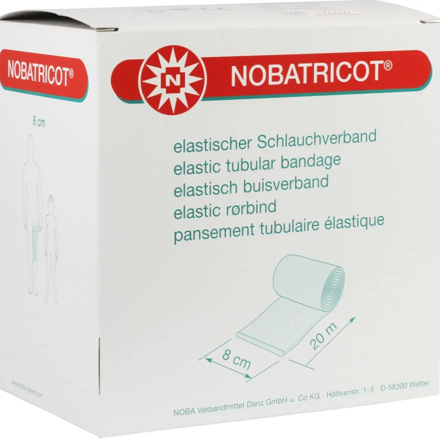 Nobatricot Elastischer Schlauchverband gerollt Trikotschlauch