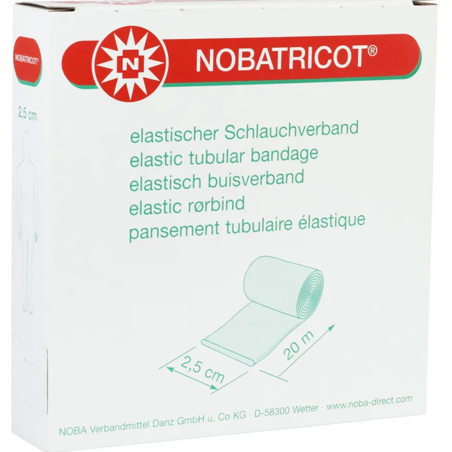 Nobatricot Elastischer Schlauchverband gerollt Trikotschlauch