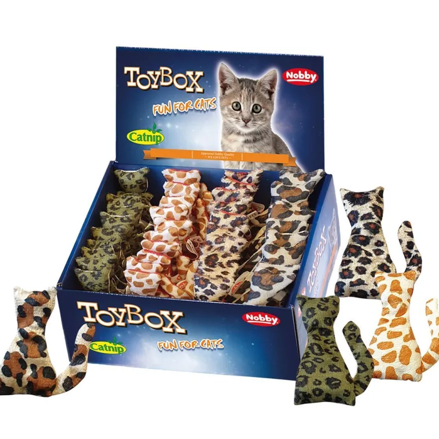 Nobby® Katzen Stofftier Katze 9 cm