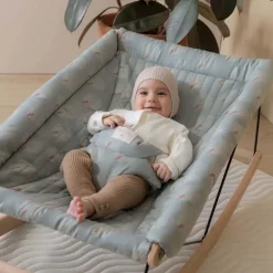 Nobodinoz Babywippe Bezug Gatsby Antik Grün Bio