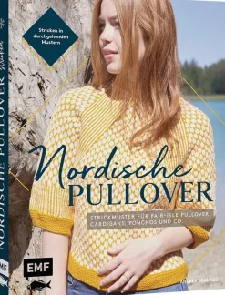 Nordische Pullover stricken: Durchgehende Strickmuster für Fair-Isle-Projekte