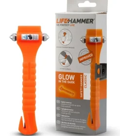 Nothammer original LifeHammer Classic GLOW-O Inkl. Halter, Gurtschneider Blister