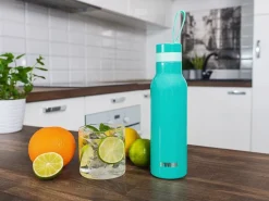 Noveen Thermoflasche Trinkflasche 500 ml für heiße und kalte Getränke
