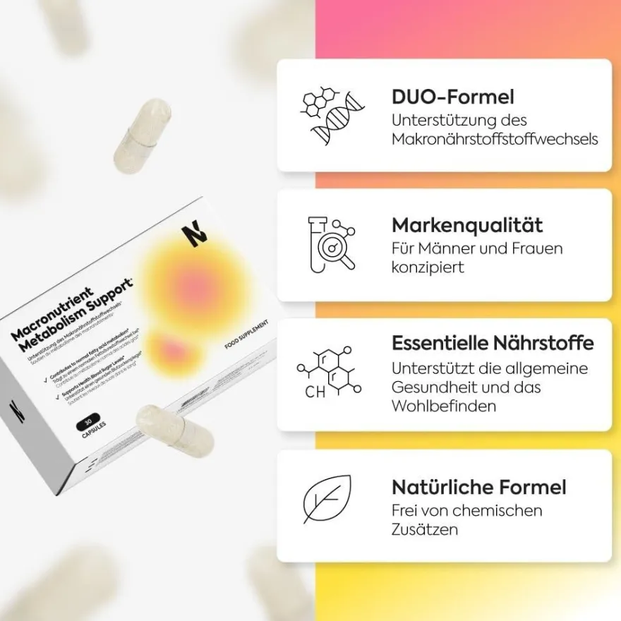 NOW SLIM Unterstützung des Makronährstoffstoffwechsels SET 3x30 kapseln