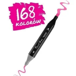 Nukido NK-914 Alkoholmarker mit Tasche, 168 Stück