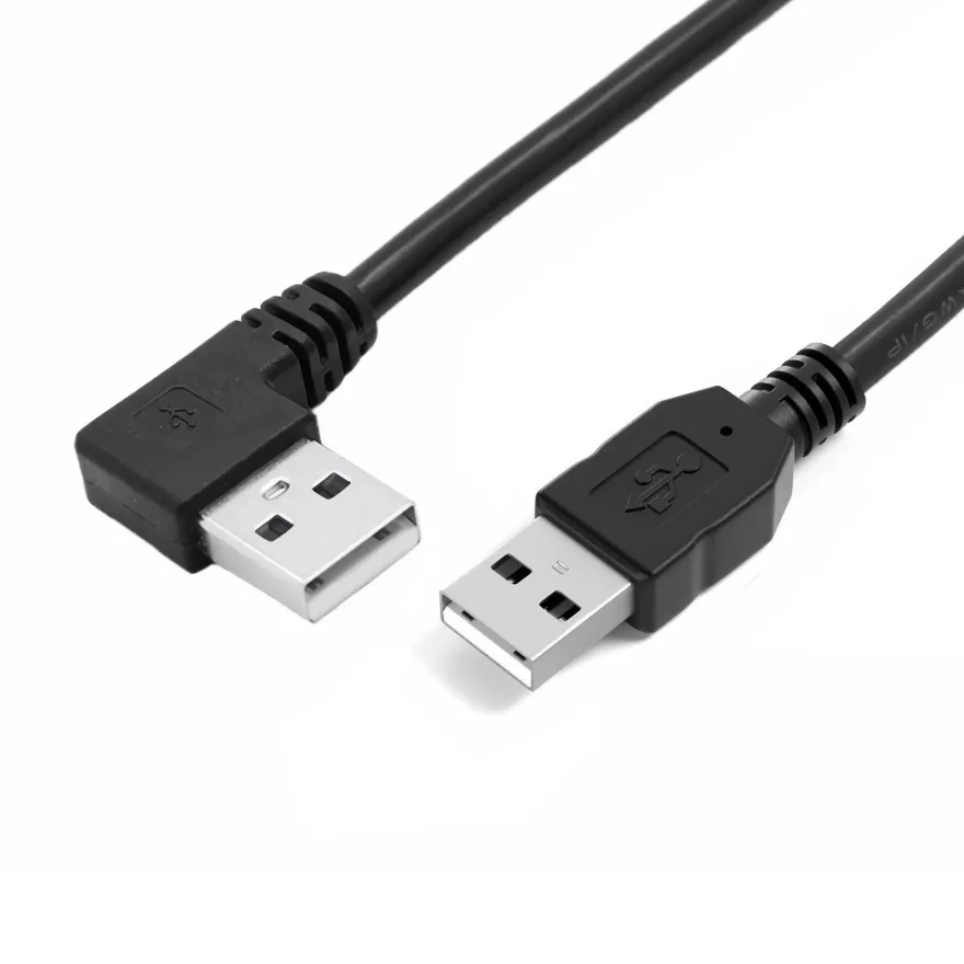 N39 USB 2.0 Kabel Adapter Datenkabel USB A auf A Stecker Verbindungskabel 50cm