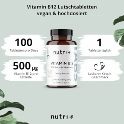 Nutri + Vitamin B12 Lutschtabletten
