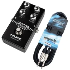 Nux Effektgerät Recto-Distortion Pedal mit Klinkenkabel