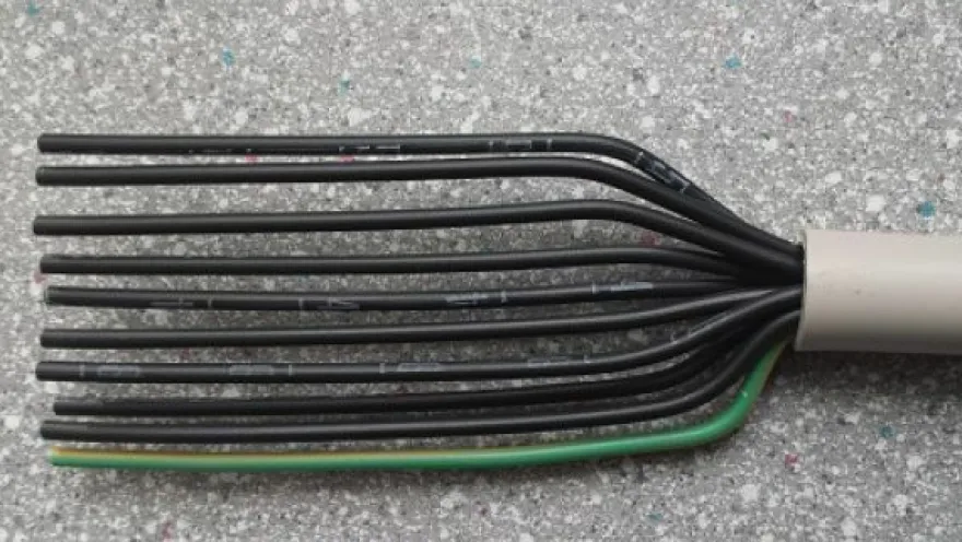 NYM-J 10x1,5 qmm (Preis pro meter, Lieferung erfolgt in einer Länge)