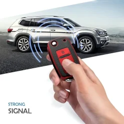 Oatsbasf Autoschlüssel Hülle für VW, Skoda, Seat - Flexibles TPU Silikon