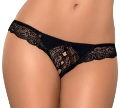 Obsessive Riostring - Ouvert Spitze, breiter Bund () 2XL/3XL