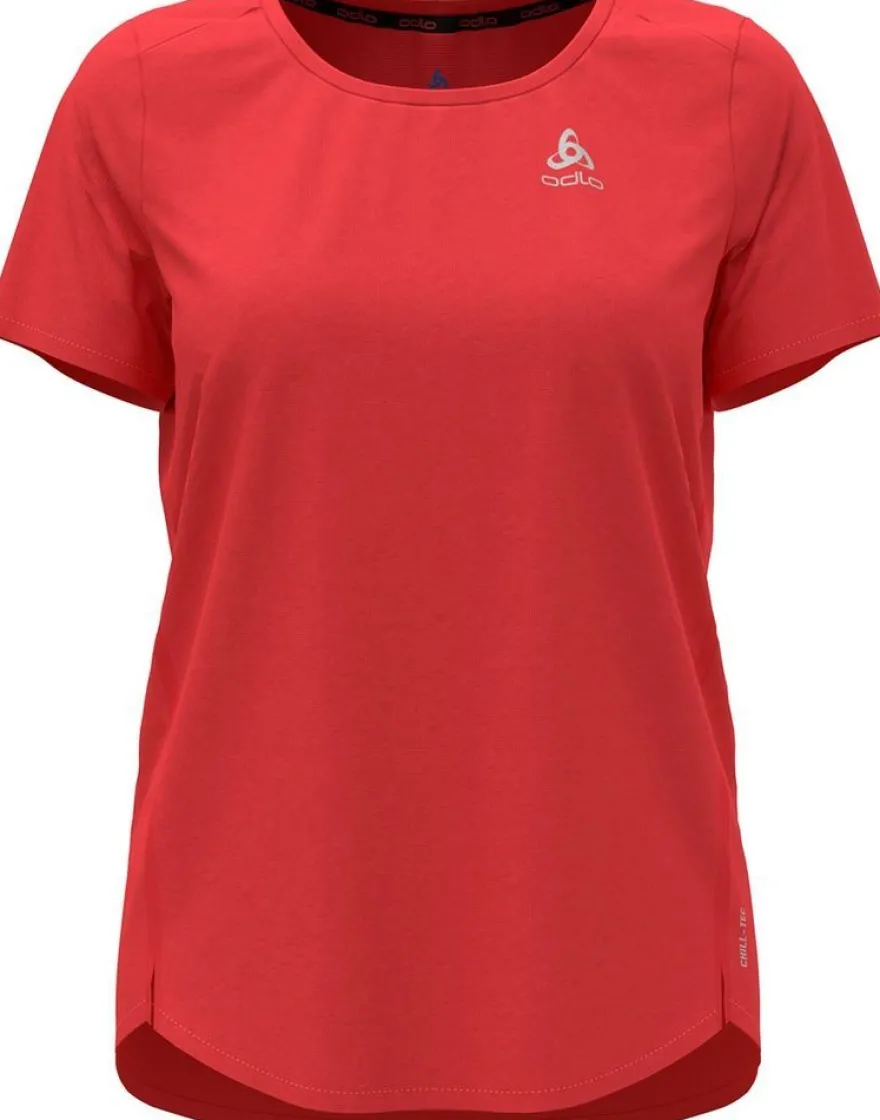 Odlo Damen T-Shirt S/S Crew Neck Zeroweight Chill-Tec 313871