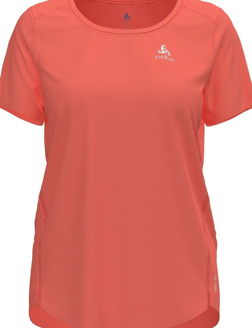 Odlo Damen T-Shirt S/S Crew Neck Zeroweight Chill-Tec 313871