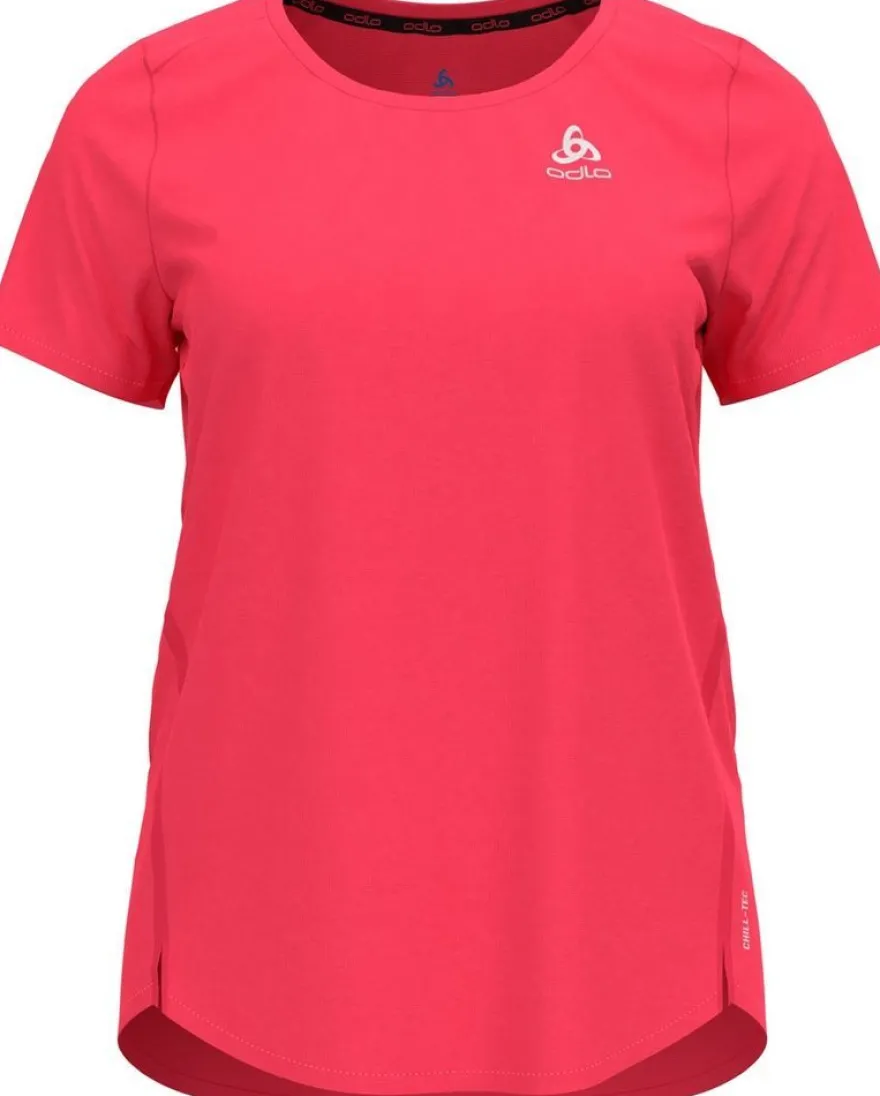 Odlo Damen T-Shirt S/S Crew Neck Zeroweight Chill-Tec 313871