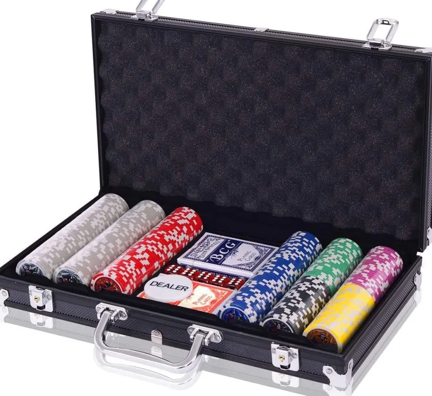 10% off Gutschein 1024 Pokerset 300 Laser-Chips Alukoffer inkl. Komplettset