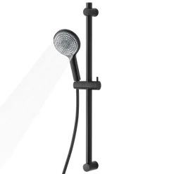 OFFO Duschset 70cm mit 6-Funktions-Handbrause, 1,6m Schlauch und verstellbarer