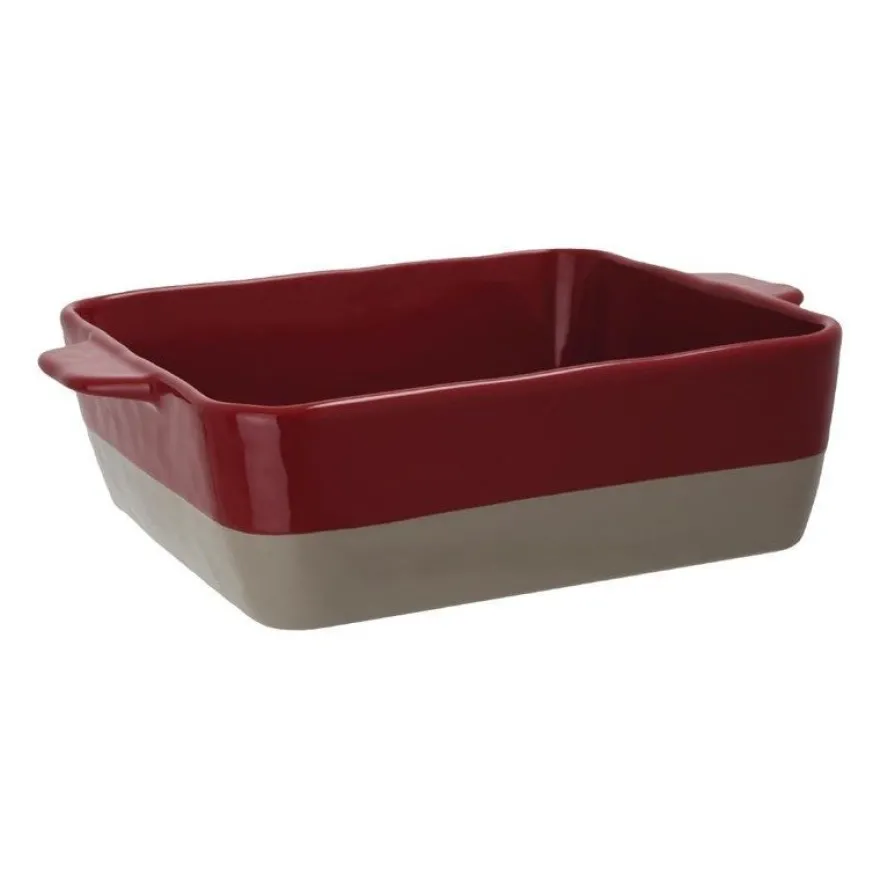 Olympia Bräter rot taupe 4,2L,1 Stück rechteckig