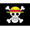 One Piece Jolly Roger Flag Flagge Strohhut Luffy Totenkopf Cosplay Anime Manga