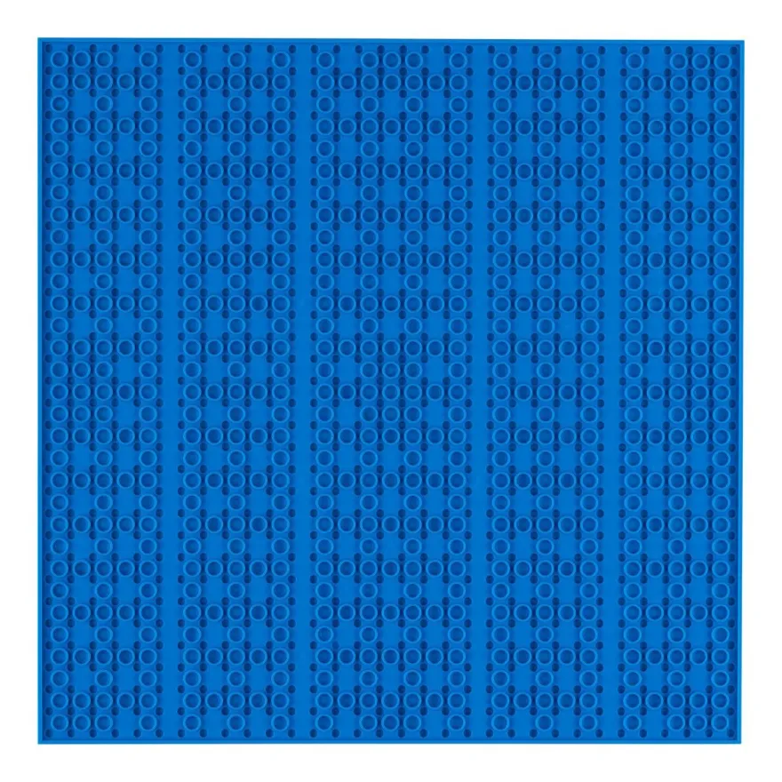 Open Bricks OB-P32BL - Stackable Baseplate 32 x 32 Noppen - Blue