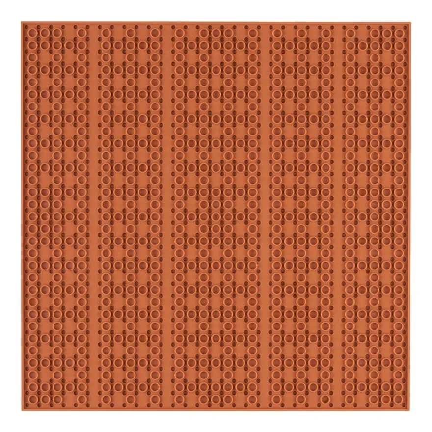 Open Bricks OB-P32LB - Stackable Baseplate 32 x 32 Noppen - Light Brown