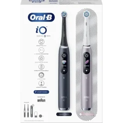 Oral-B iO Series 9 Duo Black Onyx/Rose Quartz Zahnbürste