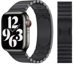 Original Apple Link Bracelet Armband 38/40/41mm MUHK2ZM/A Space Black 17cm Wie Neu