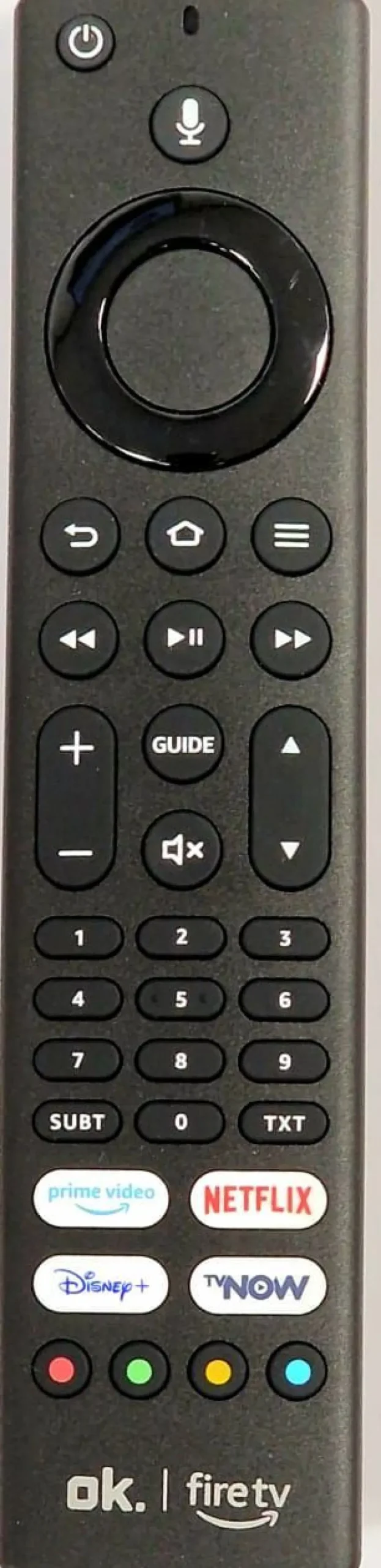 Originale OK. Fire TV Fernbedienung ODL55850UV-TFB | ODL43851UT-TFB | ODL43850UV-TFB