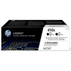 Original HP 410X CF410XD Toner Doppelpack schwarz 2 Stück