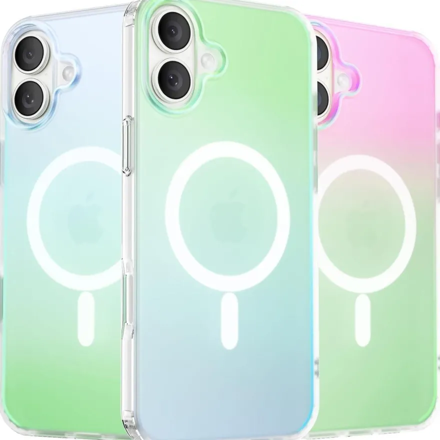 Ornarto Hue für iPhone 16 Case Magsafe stoßfeste Kratzfeste Handyhülle