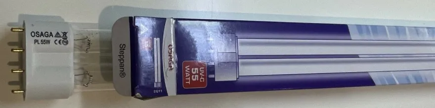 Osaga UVC 7,11,18, 24, 36, 55, 75 Watt Gerät Algenvernichter gegen grünes Wasser