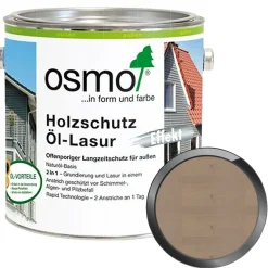 OSMO Holzschutz Öl-Lasur Effekt 2.5 Liter Holzlasur Metallic-Effekt Farbwahl