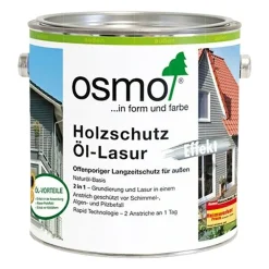 OSMO Holzschutz Öl-Lasur Effekt 2.5 Liter Holzlasur Metallic-Effekt Farbwahl