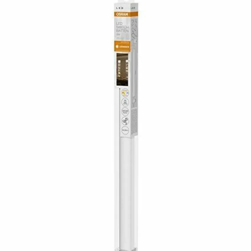 OSRAM LED schlanke Unterbau-Leuchte mit Schalter 60cm warmweiß EEK: G(Spektr. A-G)