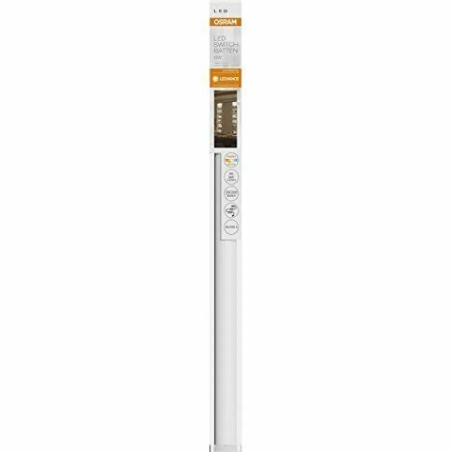 OSRAM LED schlanke Unterbau-Leuchte mit Schalter 60cm warmweiß EEK: G(Spektr. A-G)