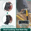 otuiaim Magnetische Werkzeughalterung Gürtelclip mit verriegelbarem Verschluss