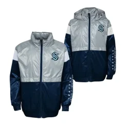 Outerstuff Jungen Sportartikel Kinder Jacke GOAL LINE STANCE FZ Windbreake