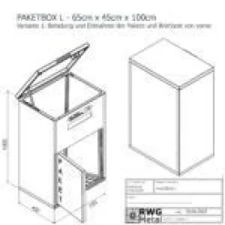 Paketbox L für große Pakete