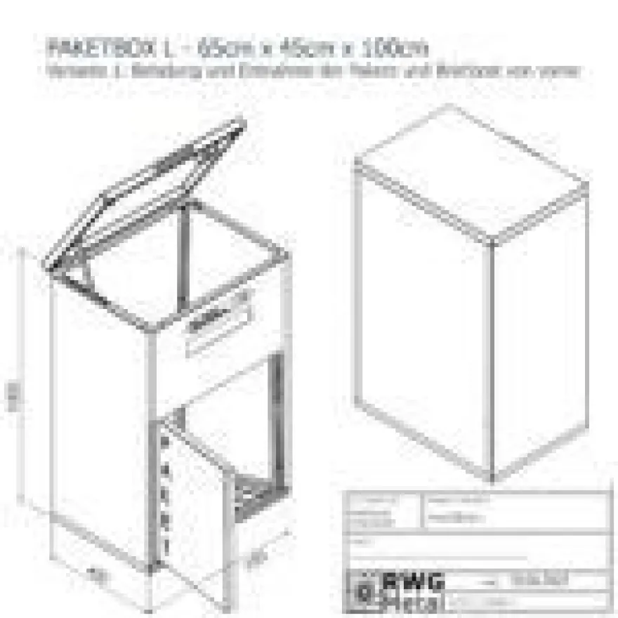 Paketbox L für große Pakete