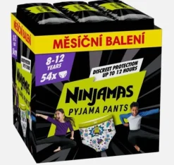 Pampers Ninjamas Pyjamahose Monatswindelpaket 27-43kg (54 Stück)
