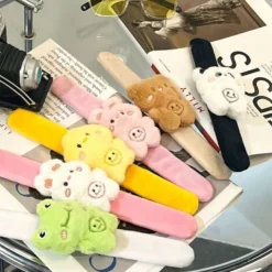 Panda Frosch Armband Plüsch Spielzeug PlüschtiereTierklatscharmband
