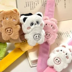 Panda Frosch Armband Plüsch Spielzeug PlüschtiereTierklatscharmband