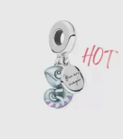 Pandora Farbwechselndes Chamäleon Charm-Anhänger 925 Sterling-Silber voll gestempelt