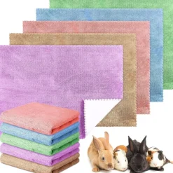 Panelee 10 Stück wasserdichte Meerschweinchen Decken Saugfähige Schlafmatte
