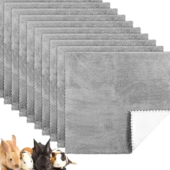 Panelee 10x Waschbare Haustierdecken für Hunde, Meerschweinchen, Katze