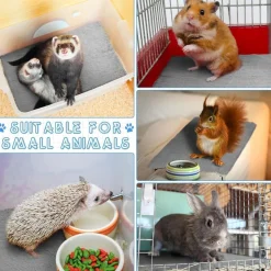 Panelee 10x Waschbare Haustierdecken für Hunde, Meerschweinchen, Katze