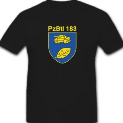 Panzerbataillon 183 Bundeswehr Wappen Abzeichen Emblem- T Shirt #4014