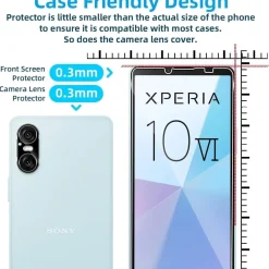 Panzerglas Sony Xperia 10 VI Screen Kameraschutz 0.33mm Ultra-klar