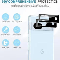 Panzer Schutzfolie Google Pixel 7a 9H Gehärtetes Glas HD Displayschutz 3 + 2 Stück