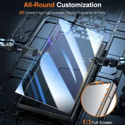 Panzer Schutzfolie 2x Samsung Galaxy S24 Ultra Vollständige Abdeckung HD